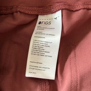 High waisted mauve Livingston scrub pants Large/Tall
